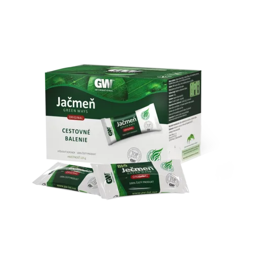 GW Jačmeň prášok cestovné balenie 25x5g